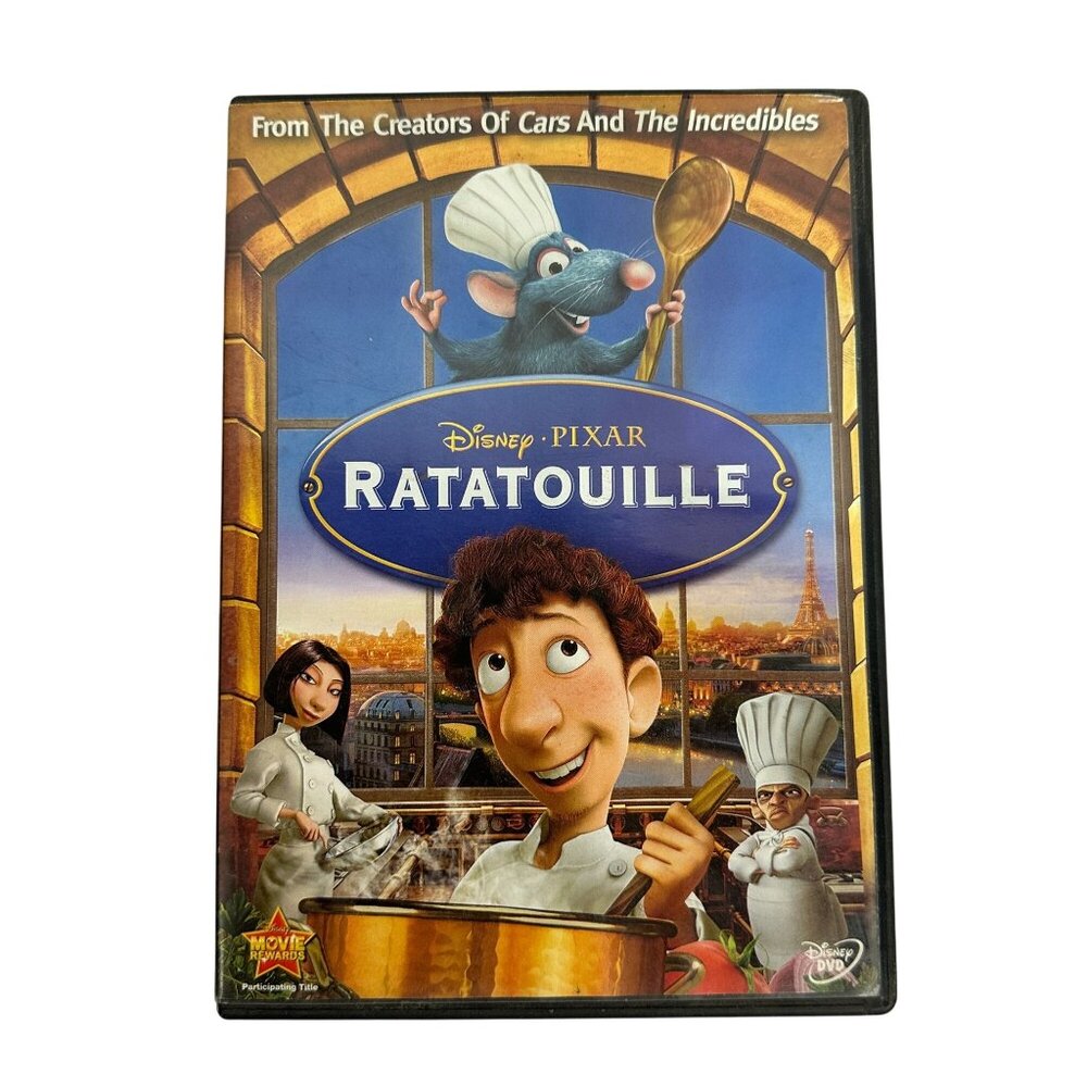 Ratatouille DVD Movie Region 1 Rated G NTSC Widescreen 2007 Disney Pixar